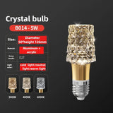 Super Bright LED Crystal Bulb  E27/E14 European Home Light  Dining Room Chandelier warm white cold white 110v 220v 230v 240v