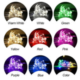 LED Fairy Lights Copper Wire Waterproof Garland 1m/2m/3m/5m DIY LED String Lights Christmas Party bedroom wedding Decoration