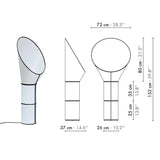 Modern horn standing floor lamp Wabi sabi led Table lamp for Minimalist   bedroom Hotel Living room Luxury designer floor light