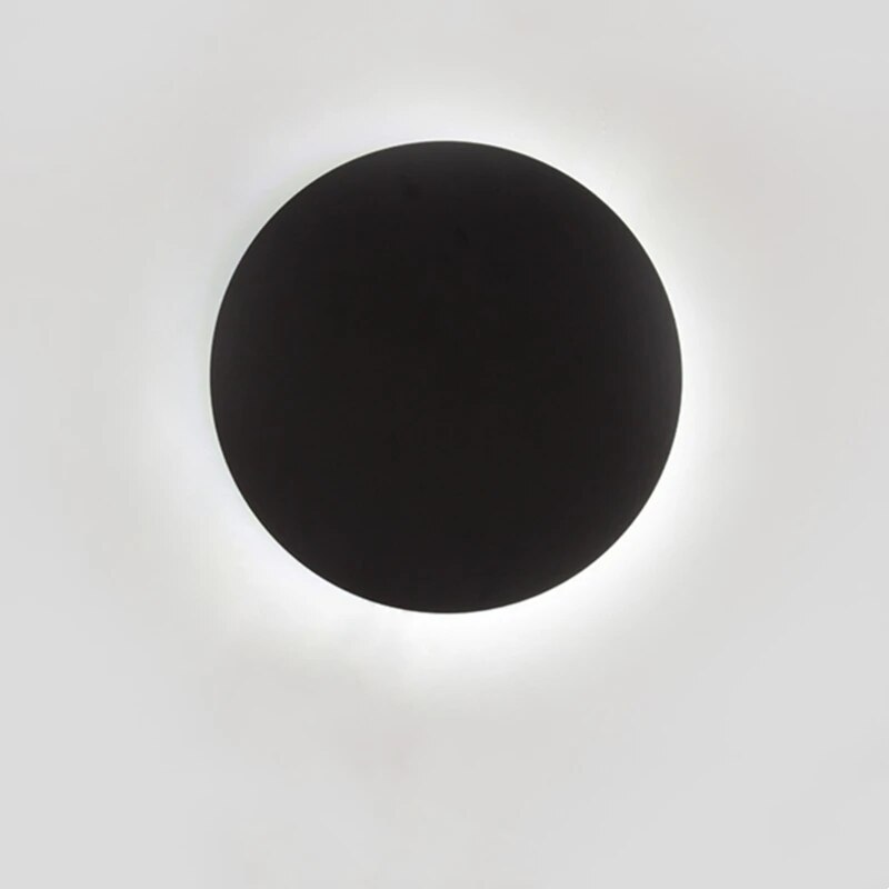 10w/15w/20w New Nordic LED Wall Lamps House Round Wall Lighting Living Hallway Light Fixtures Bedroom Sconce Bedside Wall Light