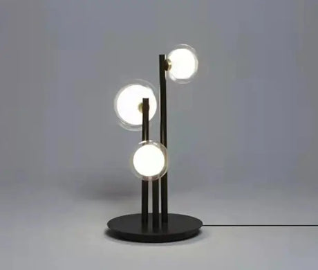  FLOOR LAMP Vintage glass ball floor lamp Vertical For Bedroom Room Decoration G9 Designer Black Nordic minimalist lamp