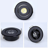 3W LED Mini Ceiling Spotlight - Recessed AC85-265V Micro Downlight