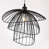 Nordic art pendant light living room dining room bedroom hallway foyer balcony modern minimalist wrought iron lighting fixtures