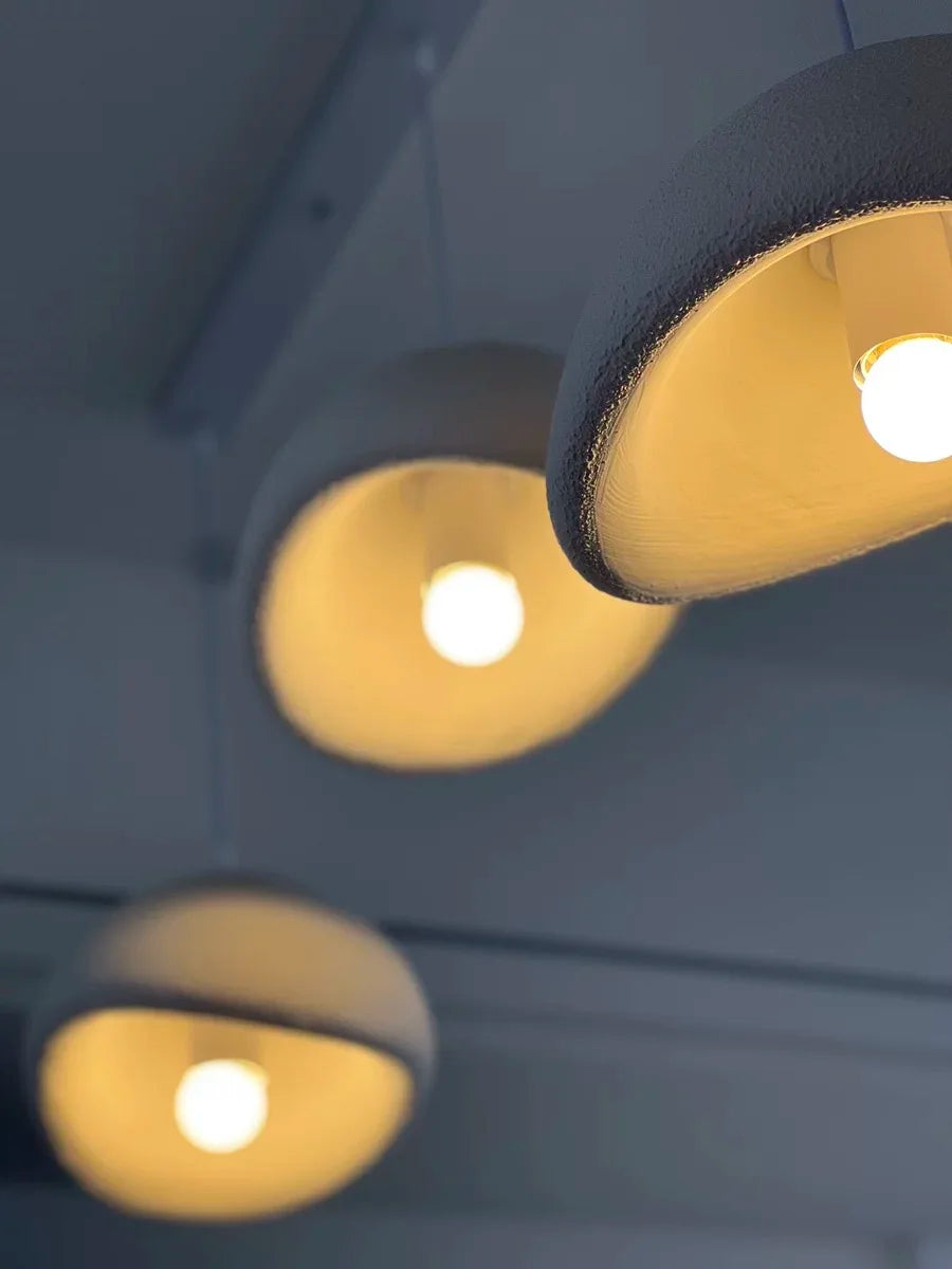 Wabi-Sabi E27 Pendant Light - Nordic Modern Chandelier for Dining Room & Cafe