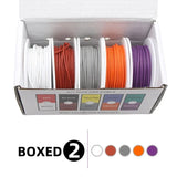 Heat Resistant Flexible Silicone Wire 5 Colors Mix Kit - 30/28/26/24/22/20/18/16AWG Stranded Cable Electrical Tinned Copper Wires