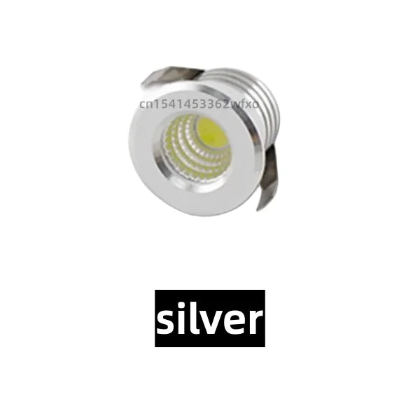 Mini Embedded Ceiling LED Downlight 3W Small Spotlight COB Downlight 110V-220V Dimmable Family Cabinet Light Living Room Hotel