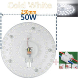 AC 220V–240V LED Ceiling Light Board Replacement (12W–50W) - Circular SMD LED PCB Module Plate for Round Lamp Repairs