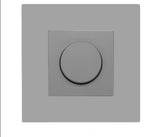 Mechanical Dimmer Switch Led Dimmable Wall Light Switches EU Standard Lamp Switch Brightness Adjustable Glass Frame 10A