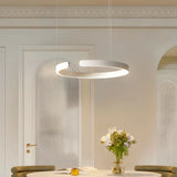 Modern Ring Pendant Lamp Remote Control Dimmable Warm White Eye Protection Led Chandelier Kitchen Island Dining Room