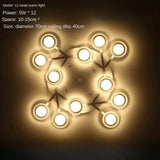 Nordic Living Room Ceiling Lights Post-modern Minimalist Bedroom And Study Lights Artistic Creativity Led Plum Blossom Lights