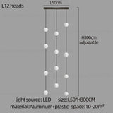 LED Minimalist Style Chandelier Hanging Stairs Pendent Lamp Designer Living Room Kitchen Bedroom Pendant Light Indoor Lighting