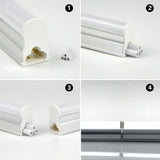 T5 T8 Fluorescent Lamp LED Lamp 30cm 60cm 6W 10W Cold White Light 110V 220V LED Lamp Integration, Kitchen Lighting