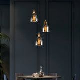 Clear Gray Amber Colour Vintage Pendant Lights Dining Glass Hanging Lamp Russia Loft Luminaire Modern Bedroom Light Fixture