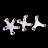 3/4/5 In 1 E27 Bulb Adapter Splitter Pendant Lamp Holder Screw Lighting Fixture