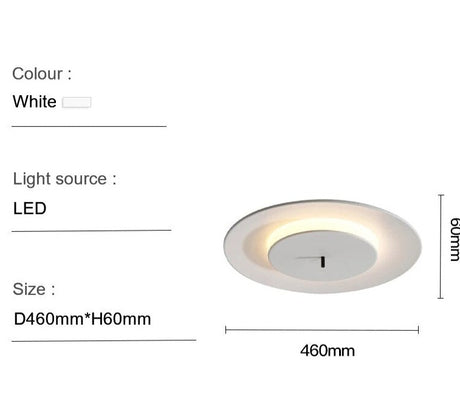 SHIDE Macaron Ceiling Lamps led Lights For Room Bedroom Smart Lamp Lighting Fixture Ultrathin Led Ceiling Light For Living Room
