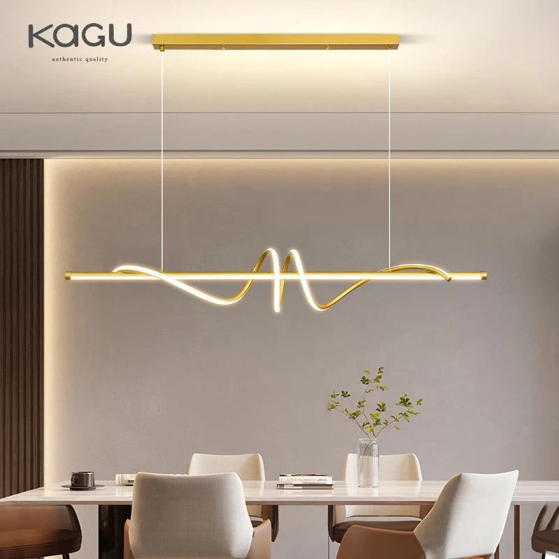 Modern LED Pendant Light - Minimalist Hanging Lamp for Dining Table & Living Room