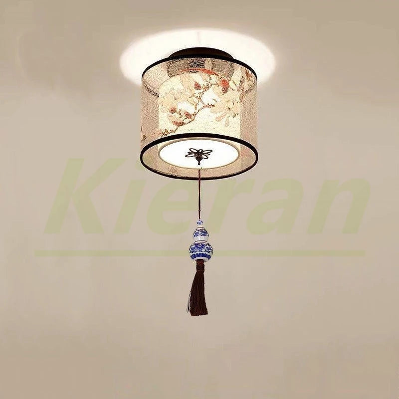 Modern Simple Lotus Bird LED Ceiling Lamp Living Room Bedroom Study Hotel KTV Bedside Ceiling Light Room Decoration Ceiling Lamp