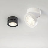 Ultra thin Surface Mounted Rotating Anti Glare Dimmable LED Downlight AC85-290V Ceiling Spotlight Lamp Indoor Lighting