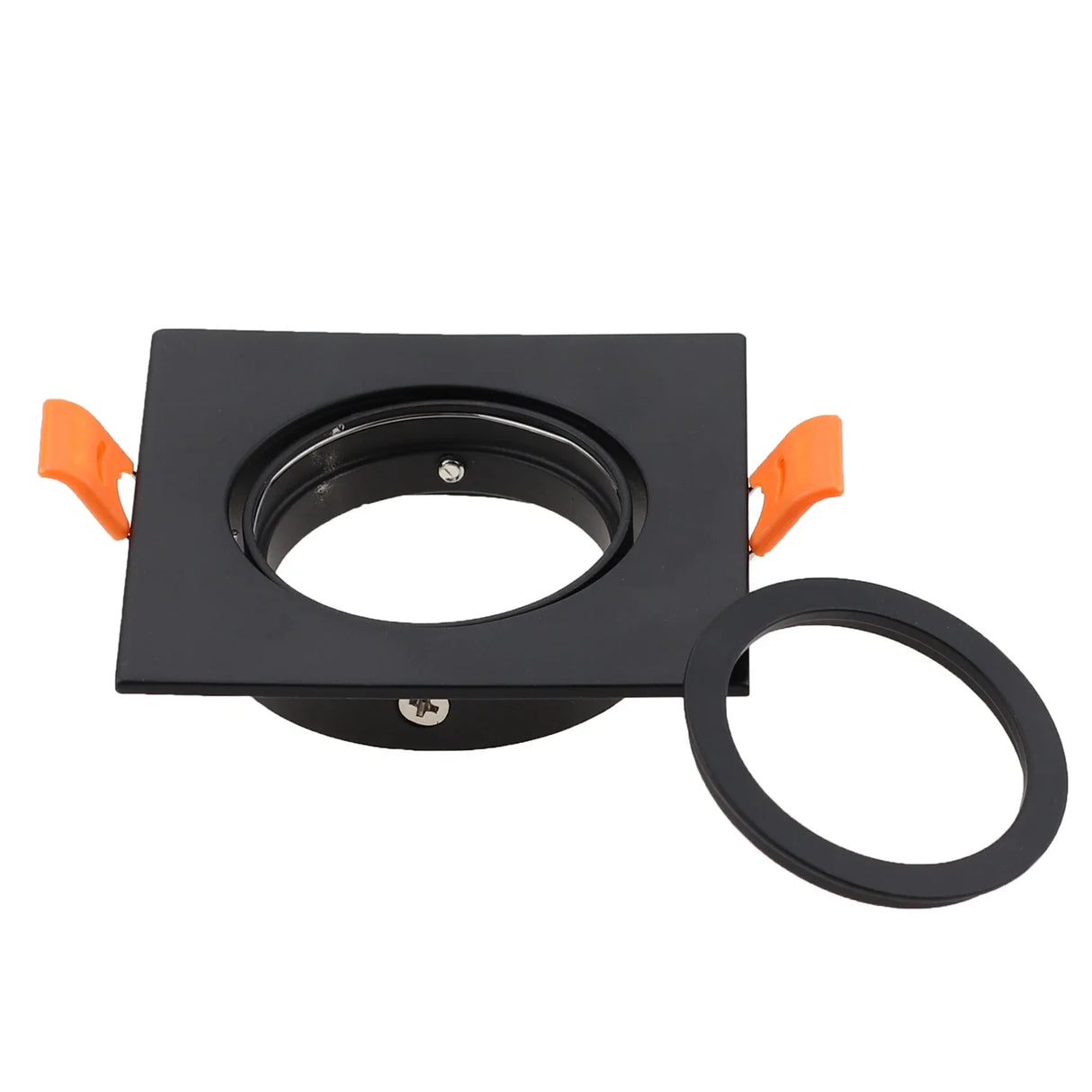 LED Recessed Downlight Housing Frame Adjustable Aluminum Cut-out 65mm GU10 MR16 LED Ceiling Spotlight Fixture