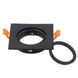 LED Recessed Downlight Housing Frame Adjustable Aluminum Cut-out 65mm GU10 MR16 LED Ceiling Spotlight Fixture