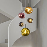 Designer Lava Pendant Light Luxury Villa Duplex Staircase Nordic Bar Modern Creative Dining Room Living Room Pendant Lighting