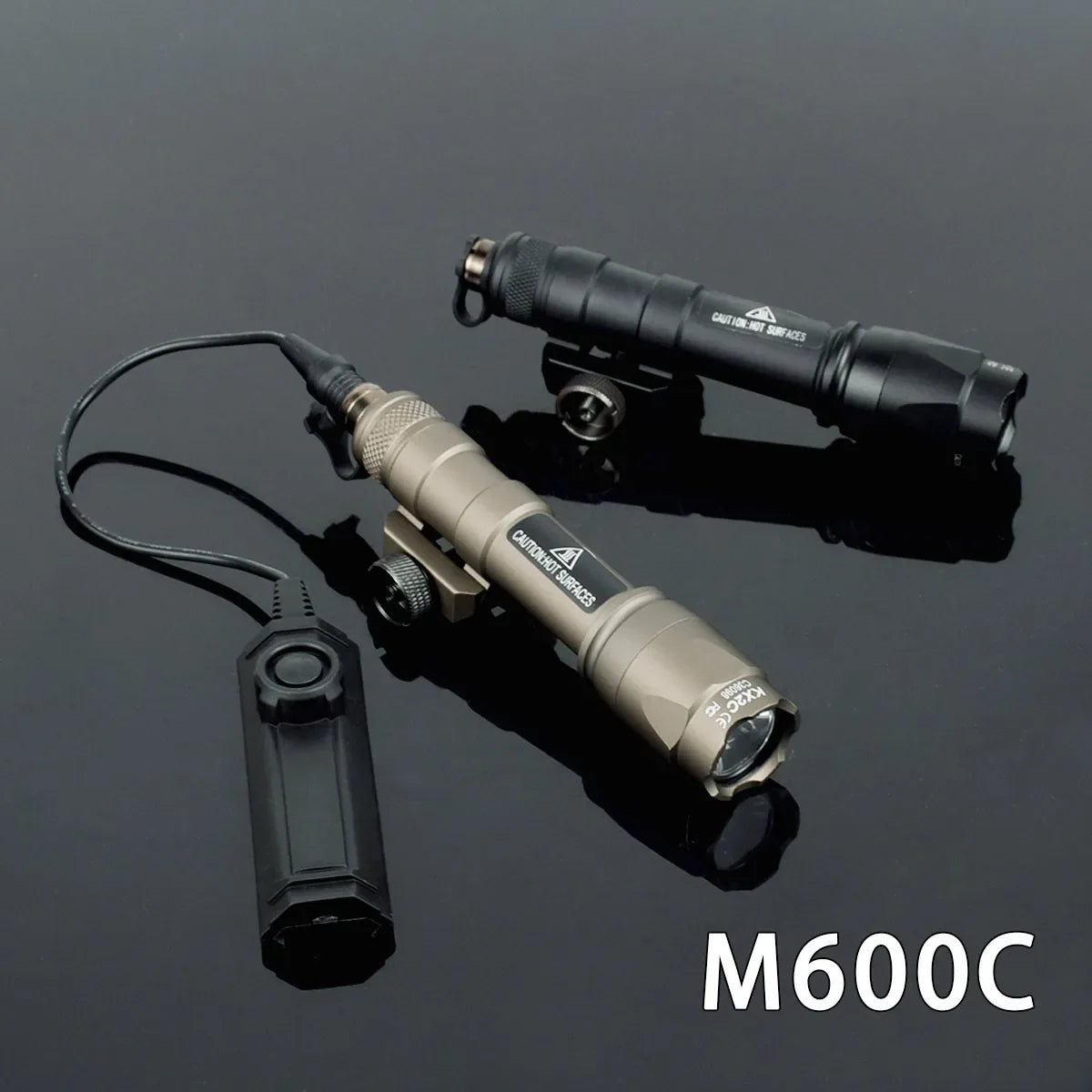 Tactical M600 / M300 LED Scout Light with Dual Pressure Switch for 20mm Rail