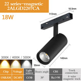 Magnetic Track Light 48V Magnet Spotlight Dimmable Floodlight Dali Rail Lamp Zigbee Tuya Smart Home LED Magnetic Track Lighting