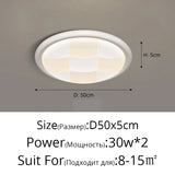 2025 Modern Bedroom Ceiling Lamp LED Chandelier For Living Room Indoor Lighting Fixture Kitchen Lustre Lamp Whole House Lighting