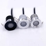 12V RGB IP65 3W Mini LED Downlight with Transformer Ceiling Spotlight Bedroom Kitchen 12V Dimmable Staircase Closet Party Light