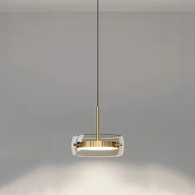 Modern LED Ring Pendant Light - Luxury Halo Chandelier for Living & Dining Room