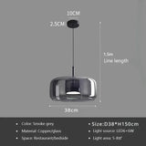 Modern Led Pendant Lights Glass Hanging Suspension Lamp For Dining Room Chandelier Restaurant Kitchen Decor Bedside Pendant Lamp