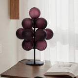 Modern Living Room Floor Lamp Sofa Side Standing Lamp Creative Design Grape Glass Lamp Bedroom Bedside Lamp Desk Lamp LED Light
