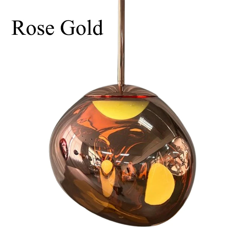 Modern Original Pendant Light Lava Lamp Design PVC Lighting for Living Room Indoor Decor Home Fixtures Loft Kitchen Hanging Lamp