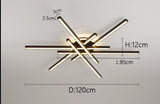 2023 new ceiling lamp Nordic modern LED lamp living room dining room bedroom lights ceiling chandelier