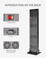 High Power Whole Body RTL300 LED Red Light Therapy Physiotherapy light therapy device 1200W pulse wiht mobile stand