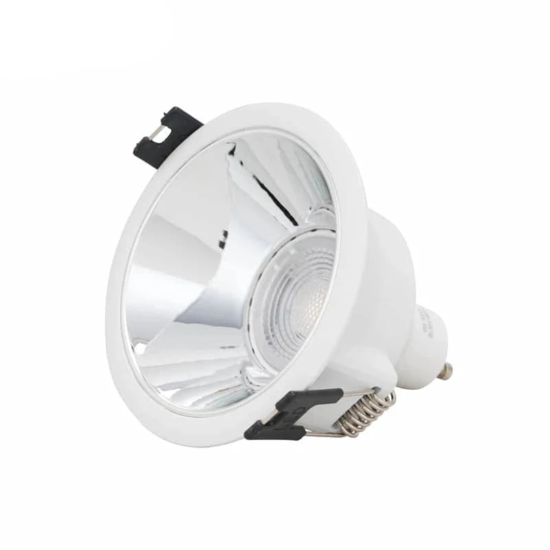 LED Module MR16 White Black Led Spotlight Fixture Aluminum Round Gu10 Embedded Led Downlight Frame