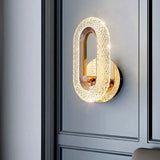 Nordic Luxury LED Wall Lamp - Iron Base & Acrylic Shade Bedroom Sconce