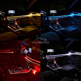 1M/2M/3M/5M Colour Car Interior Lighting LED Strip Auto Decoration Wire Rope Tube Line Flexible Neon Lights USB Drive Atmosphere