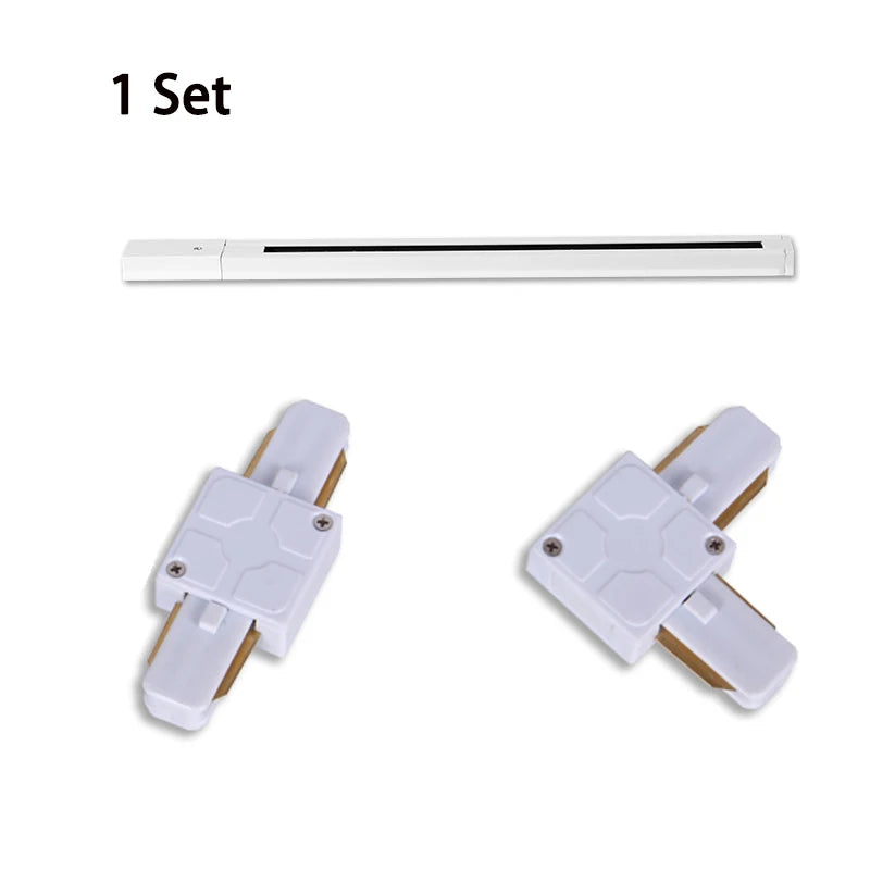 GU10 Track Light LED Interior Decoration Smart home Hallway Shop Rail Ceiling Lamp Fixture Replaceable Bulbs Led Spotlights Set