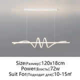 Modern LED Pendant Light - Minimalist Home Decor Chandelier for Living Room