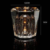 New crystal lamp creative diamond LED rechargeable table lamp bar table lamp atmosphere bedroom bedside atmosphere lamp
