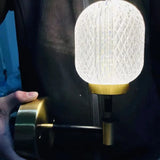 Nordic LED Light Luxury Wall Lamp Modern Warm Bedroom Bedside Lamp Living Room Background Wall Decoration Wall hanging Furniture