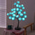 Novelty 24 LED Rose Flower Tree Lights USB Table Lamp Fairy Night Lamp Home Party Christmas Wedding Bedroom Decoration Gift