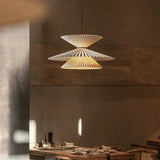 Creative Pleated Fabric LED Pendant Light & Sconce - Designer Textile Chandelier Lamp Fixture for Kitchen Island, Dining Table, Restaurant & Hotel Decor