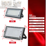 LED Flood Light Outdoor (50W/100W) AC110V/220V - IP65 Waterproof Exterior Reflector Projector & Focus Spotlight