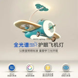 Nordic Lamp Modern Led Ceiling Light Without Blades Kids Bedroom Multifunctional Ceiling Fan Lighting Fixture LED Remote Control