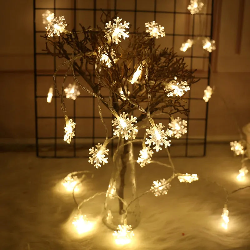 2M 5M 10M LED Fairy String Cherry Balls Lights Battery USB 220V 110V Operated Wedding Christmas Garland Outdoor Room Decoration