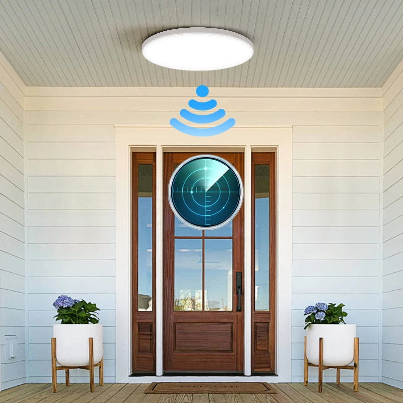 Radar Sensing Modern Ceiling Light 110V Motion Sensor Ceiling Light 20W 30W Led Ceiling Lamp Smart Ceiling Light for Living Room