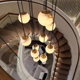 Modern Stair chandelier Pendant lights indoor lighting Ceiling lamp hanging light led Chandeliers for living room indoor lightin