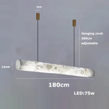 2026 New Trend Marble Collection LED DIY Hanging Lamps Chandelier Lighting Fixtures Lustre Suspension Luminaire Lampen For Foyer